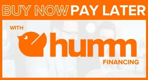 Buy Now, Pay Later with Humm Financing!